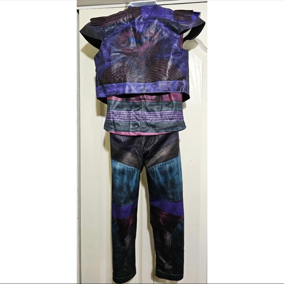 Mal Disney Descendants 3 Spirit Halloween Bodysuit Vest Costume Girls Size Small - Picture 2 of 10